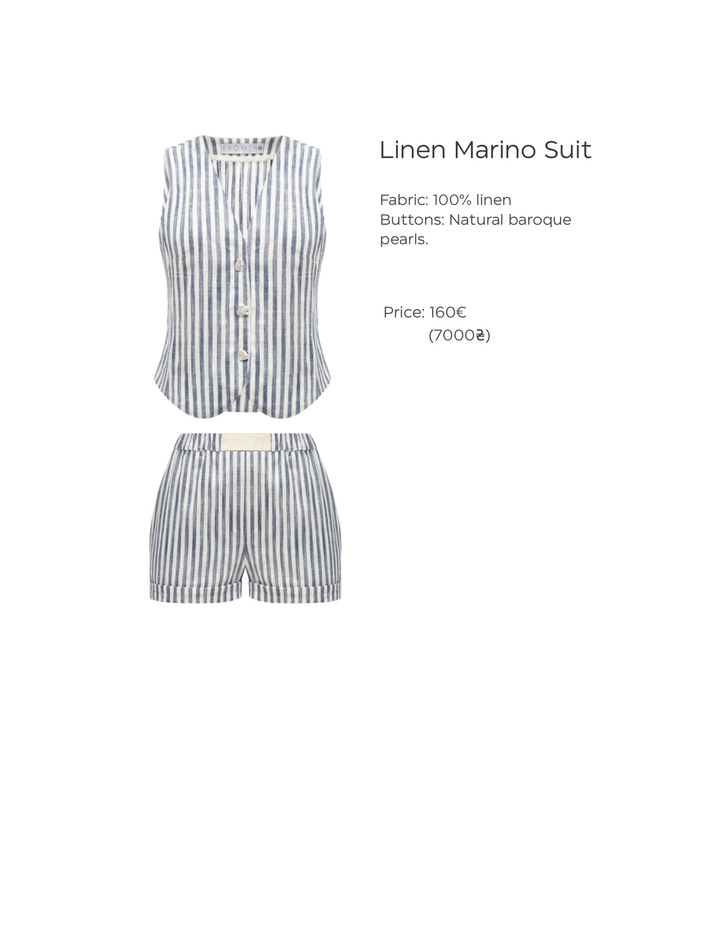 Linen Marino Suit