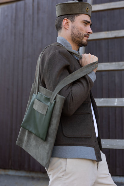 Alcantara Laptopbag